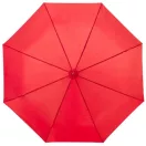 Umbrela pliabila 21.5 inch, cadru metalic, maner plastic, Everestus, 20IAN2434, Rosu, Poliester