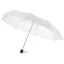 Umbrela pliabila 21.5 inch, cadru metalic, maner plastic, Everestus, 20IAN2437, Alb, Poliester