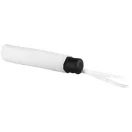 Umbrela pliabila 21.5 inch, cadru metalic, maner plastic, Everestus, 20IAN2437, Alb, Poliester