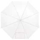 Umbrela pliabila 21.5 inch, cadru metalic, maner plastic, Everestus, 20IAN2437, Alb, Poliester