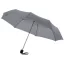 Umbrela pliabila 21.5 inch, cadru metalic, maner plastic, Everestus, 20IAN2432, Gri, Poliester