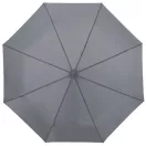 Umbrela pliabila 21.5 inch, cadru metalic, maner plastic, Everestus, 20IAN2432, Gri, Poliester