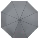 Umbrela pliabila 21.5 inch, cadru metalic, maner plastic, Everestus, 20IAN2432, Gri, Poliester