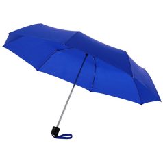   Umbrela pliabila 21.5 inch, cadru metalic, maner plastic, Everestus, 20IAN2435, Albastru, Poliester