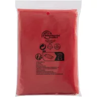   Pelerina de ploaie marime universala adulti, 2401E14782, Everestus, 10x15 cm, Plastic, Rosu