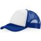 Trucker 5 panel cap, Unisex, Polyester and Foam, Royal blue,White