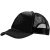 Trucker 5 panel cap, Unisex, Polyester and Foam, solid black