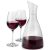 Set decantor si 2 pahare de vin, Paul Bocuse by AleXer, PE01, sticla, transparent