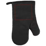   Manusa de bucatarie pentru cuptor, bumbac, Everestus, MBE17, negru