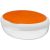 Caserola pranz, Everestus, CAE37, plastic, portocaliu, transparent