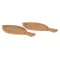 Set platouri de servit, 2 piese, in forma de peste, Everestus, AE, bambus