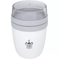   Caserola pranz cu 2 compartimente, 21MAR1236, 500 ml, 15xØ 10 cm, Mepal, Polipropilena, Plastic, Alb