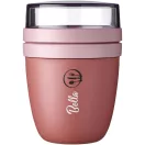 Caserola pentru pranz, Mepal, 2610E17345, 500 ml, 15xØ10 cm, Polipropilena, Plastic, Roz