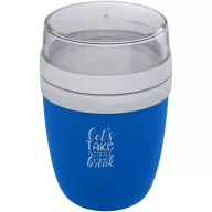   Caserola pentru pranz, 500 ml, 2401E14790, Mepal, 15xØ10 cm, Polipropilena, Plastic, Albastru reflex