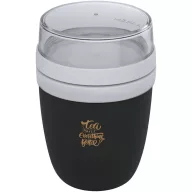   Caserola pentru pranz, 500 ml, 2401E14792, Mepal, 15xØ10 cm, Polipropilena, Plastic, Gri charcoal