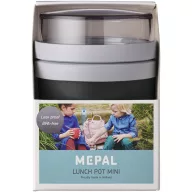   Caserola pentru pranz, 500 ml, 2401E14792, Mepal, 15xØ10 cm, Polipropilena, Plastic, Gri charcoal