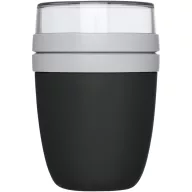   Caserola pentru pranz, 500 ml, 2401E14792, Mepal, 15xØ10 cm, Polipropilena, Plastic, Gri charcoal