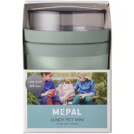   Caserola pentru pranz, 500 ml, 2401E14791, Mepal, 15xØ10 cm, Polipropilena, Plastic, Verde sage