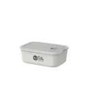 Caserola pentru pranz, Mepal, 2610E17329, 1000 ml, 19.8x7x13.9 cm, Polipropilena, Alb