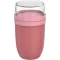 Caserola pentru pranz, Mepal, 2610E17346, 750 ml, 10.7x20x10.7xØ10.7 cm, Polipropilena, Plastic, Roz