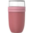 Caserola pentru pranz, Mepal, 2610E17346, 750 ml, 10.7x20x10.7xØ10.7 cm, Polipropilena, Plastic, Roz