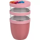 Caserola pentru pranz, Mepal, 2610E17332, 500 ml, 10.7x20x10.7xØ10.7 cm, Polipropilena, Plastic, Roz