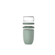   Caserola pentru pranz, Mepal, 2610E17334, 500 ml, 10.7x20x10.7xØ10.7 cm, Polipropilena, Plastic, Verde Sage