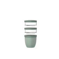   Caserola pentru pranz, Mepal, 2610E17334, 500 ml, 10.7x20x10.7xØ10.7 cm, Polipropilena, Plastic, Verde Sage