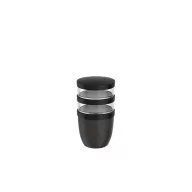   Caserola pentru pranz, Mepal, 2610E17335, 500 ml, 10.7x20x10.7xØ10.7 cm, Polipropilena, Plastic, Negru