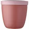 Caserola pentru pranz, Mepal, 2610E17340, 500 ml, 10.7x10.8x10.7xØ10.7 cm, Polipropilena, Roz
