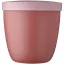 Caserola pentru pranz, Mepal, 2610E17340, 500 ml, 10.7x10.8x10.7xØ10.7 cm, Polipropilena, Roz