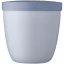 Caserola pentru pranz, Mepal, 2610E17341, 500 ml, 10.7x10.8x10.7xØ10.7 cm, Polipropilena, Albastru