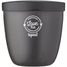 Caserola pentru pranz, Mepal, 2610E17343, 500 ml, 10.7x10.8x10.7xØ10.7 cm, Polipropilena, Negru