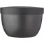 Caserola pentru pranz, Mepal, 2610E17339, 350 ml, 10.7x7.6x10.7xØ10.7 cm, Polipropilena, Negru