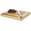 Tocator alimente si cutit, Seasons, 21OCT1334, 38 x 3 x 25 cm, Bambus, Otel, Natur