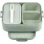 Caserola pentru pranz, Mepal, 2610E17364, 900 ml, 18.5x6.5x12 cm, Polipropilena, Verde Sage