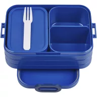   Caserola pentru pranz, Mepal, 2610E17366, 900 ml, 18.5x6.5x12 cm, Polipropilena, Albastru Vivid