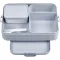 Caserola pentru pranz, Mepal, 2610E17358, 1500 ml, 25.5x6.5x17 cm, Polipropilena, Albastru