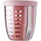 Caserola pentru pranz, Mepal, 2610E17351, 600 ml, 12xØ10.5 cm, Polipropilena, Plastic, Roz