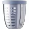 Caserola pentru pranz, Mepal, 2610E17352, 600 ml, 12xØ10.5 cm, Polipropilena, Plastic, Albastru