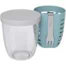 Caserola pranz, Mepal, 21AUG035, 600 ml, Plastic, 12xØ 10.5 cm, Verde