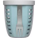 Caserola pranz, Mepal, 21AUG035, 600 ml, Plastic, 12xØ 10.5 cm, Verde