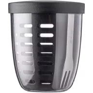   Caserola pentru pranz, Mepal, 2610E17353, 600 ml, 12xØ10.5 cm, Polipropilena, Plastic, Negru