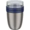 Recipient pranz termoizolant, 500 ml, 2509E14805, Mepal, 10.7x15.1x10.7 cm, Otel, Albastru vivid