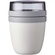   Recipient pentru diverse gustari, 300 ml, 2509E14808, Mepal, 12.8xØ 9.1 cm, Polipropilena, Alb
