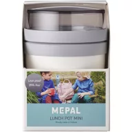   Recipient pentru diverse gustari, 300 ml, 2509E14808, Mepal, 12.8xØ 9.1 cm, Polipropilena, Alb