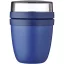 Recipient pentru diverse gustari, 300 ml, 2509E14809, Mepal, 12.8xØ 9.1 cm, Polipropilena, Albastru vivid