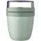Recipient pentru diverse gustari, 300 ml, 2509E14810, Mepal, 12.8xØ 9.1 cm, Polipropilena, Verde