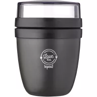   Recipient pentru diverse gustari, 300 ml, 2509E14811, Mepal, 12.8xØ 9.1 cm, Polipropilena, Negru
