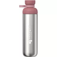   Sticla de apa, Mepal, 2610E18348, 900 ml, 9x27.5x7.5 cm, Otel inoxidabil, Roz